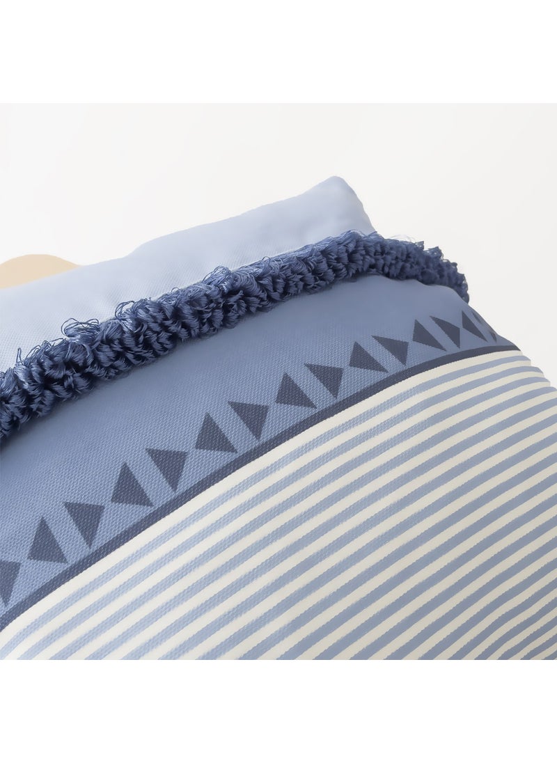 Ritmo Home Tasseled Scandinavian Ethnic Marine Throw Pillow Cover  - Image 5