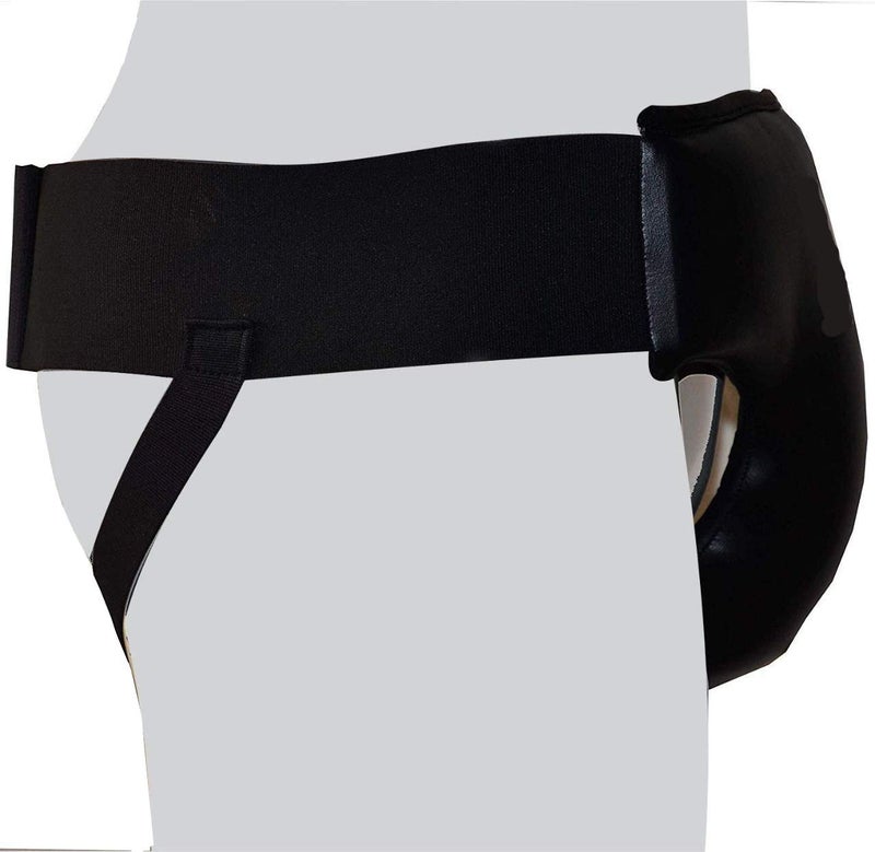 DRANGE حماية منطقة العانة للرجال لملاكمة فنون القتال المختلطة الكاراتيه التايكوندو كيك بوكسينغ موياي تاي MMA (صغير) - Image 2