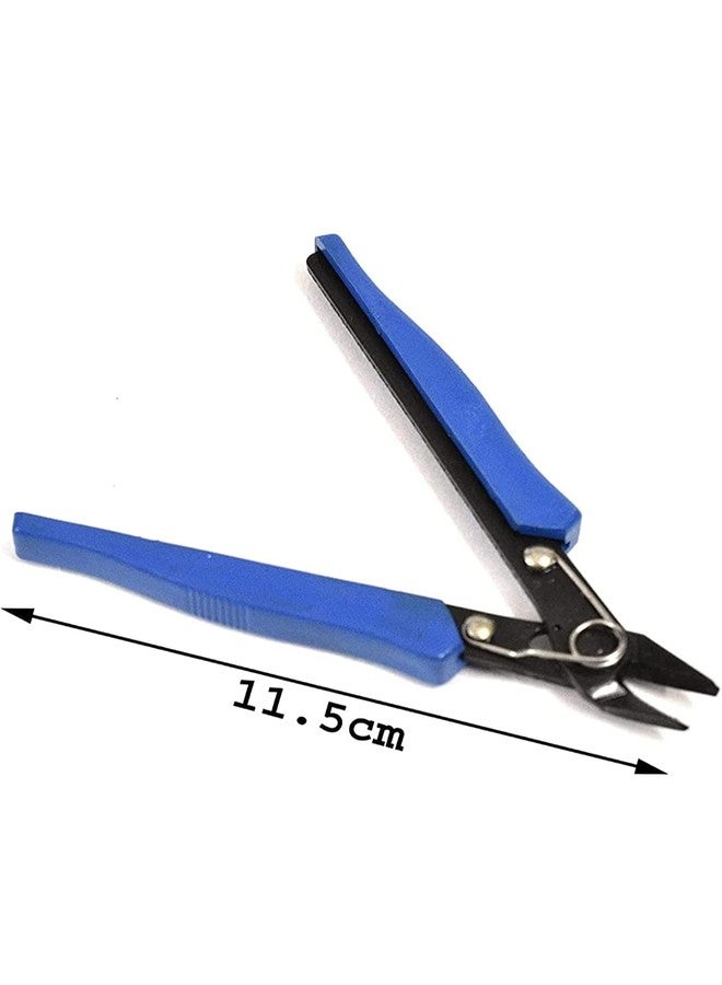 Red Champion Premium Electronic Crops 7 Alloy Steel Nippers and Micro Shears Nipper Cutter for Wire, Sharp, Strippers Cutting, Jewellery Cutting Tool for Multipurpose Use 11.5cm Pack of- 6 - Image 4