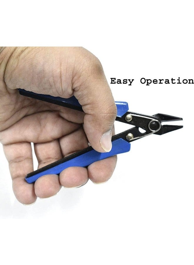 Red Champion Premium Electronic Crops 7 Alloy Steel Nippers and Micro Shears Nipper Cutter for Wire, Sharp, Strippers Cutting, Jewellery Cutting Tool for Multipurpose Use 11.5cm Pack of- 6 - Image 5