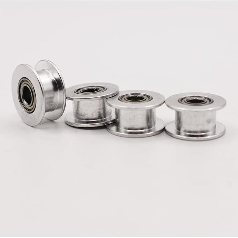 2GT Synchronous Idler Pulley Without Teeth 25T 6mm Bore 11mm Width With Bearing - Image 2