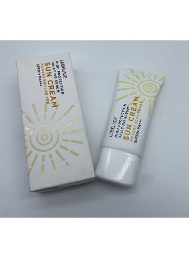 Lebelage كريم واقي شمس يومي عالي الحماية خالي من الدهون 30 مل SPF50+ PA+++ - Image 2