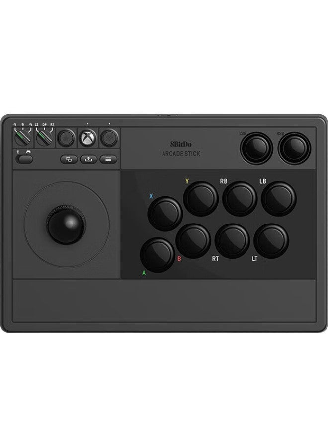 8Bitdo Arcade Joystick, Microsoft Authorized Xbox Series Xbox One, Multi-Platform Connection, Supports Pc Steam Platform, Led Real-Time Layout Display - Image 2