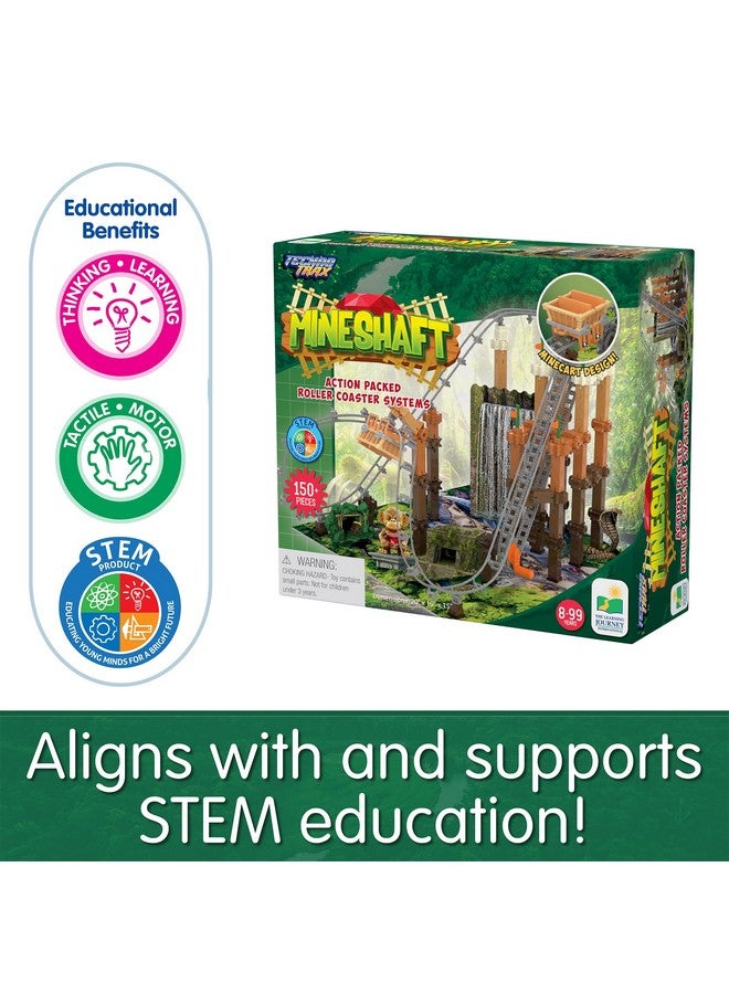 The Learning Journey International Techno Trax Mineshaft, Action Packed Roller Coaster Building Kit, STEM Gift for Boys and Girls Age 8+, 150+ pc Set - Image 4