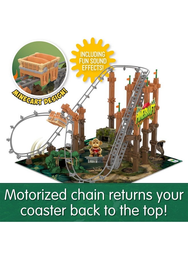 The Learning Journey International Techno Trax Mineshaft, Action Packed Roller Coaster Building Kit, STEM Gift for Boys and Girls Age 8+, 150+ pc Set - Image 3