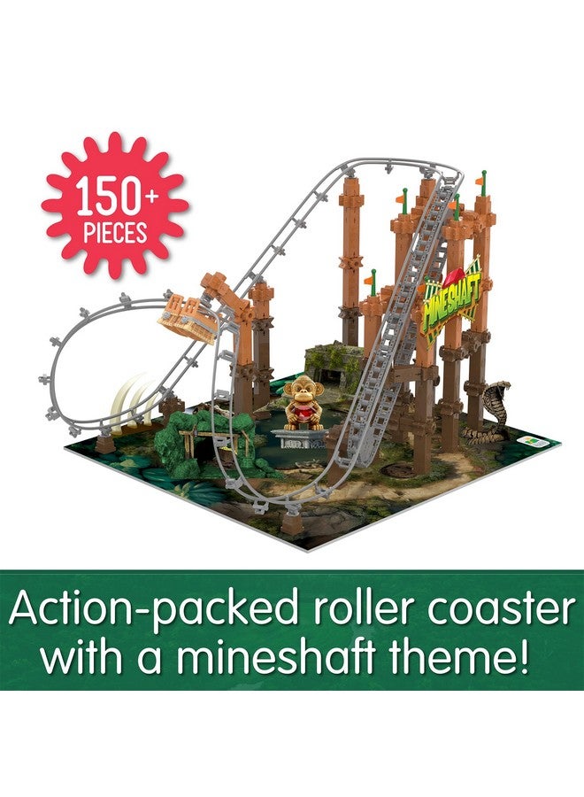 The Learning Journey International Techno Trax Mineshaft, Action Packed Roller Coaster Building Kit, STEM Gift for Boys and Girls Age 8+, 150+ pc Set - Image 2