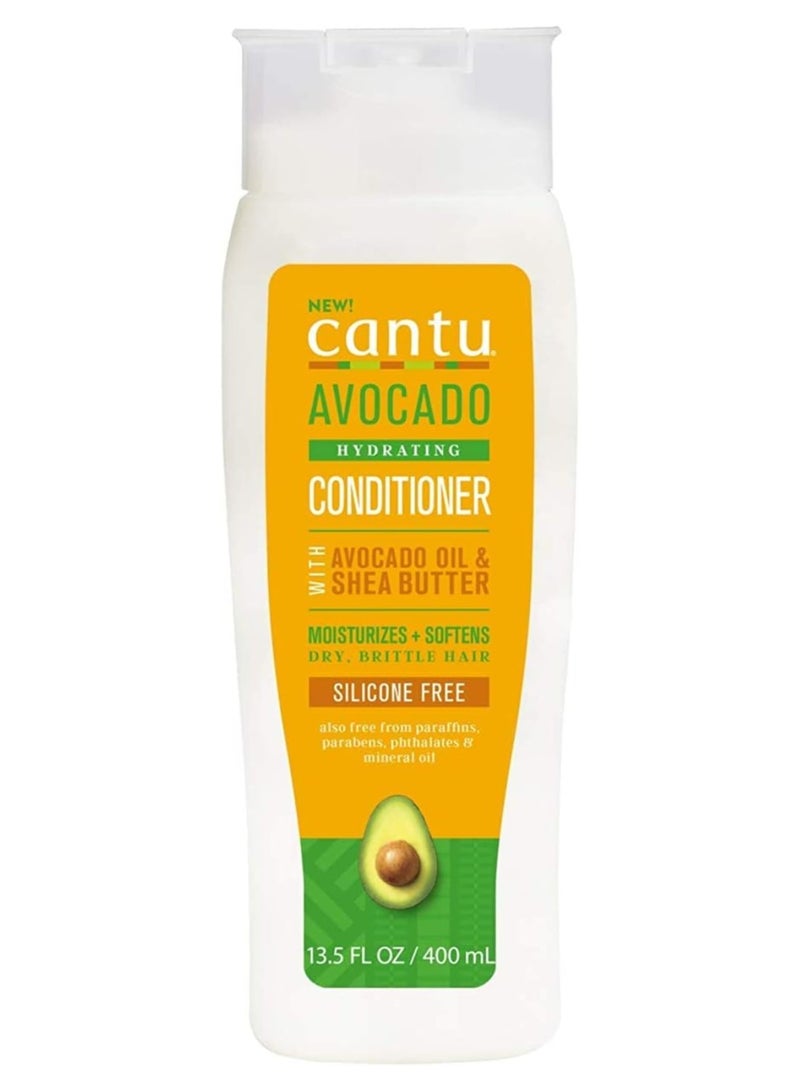 CANTO Cantu Shea Butter Sulfate Free Moisturizing Conditioner with Avocado - 13.5 fl oz  - Image 1