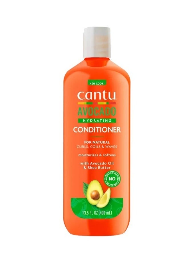 CANTO Cantu Shea Butter Sulfate Free Moisturizing Conditioner with Avocado - 13.5 fl oz  - Image 2