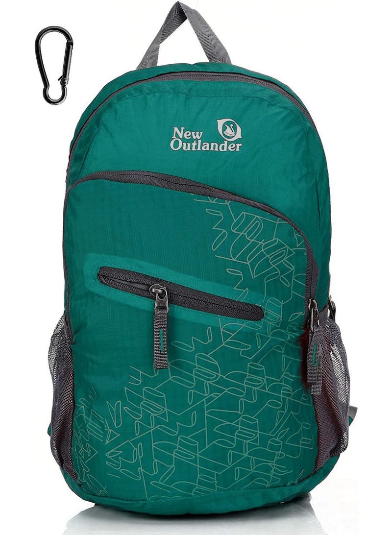 Outlander 20L/33L- Most Durable Packable Lightweight Travel Hiking Backpack Daypack (Dark Teal, 20L) - Image 1
