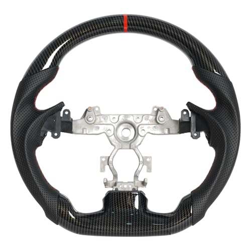 JIANGGAI Hydro-Dip Carbon Fiber Steering Wheel Fit For Infiniti G37 G37X 2007-2013 Automotive Car Steering Wheel-JIANGGAI - Image 1