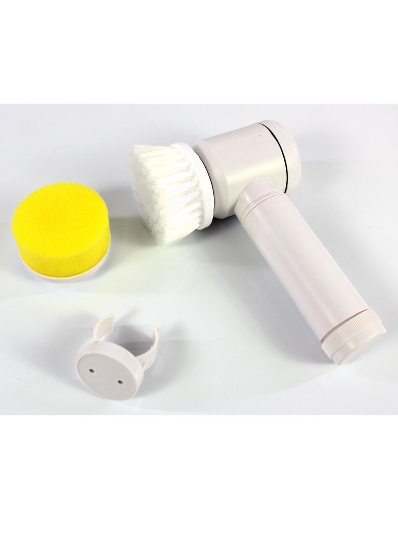 Magic Brush 5In1 electric magic cleaning brush white/yellow - Image 2