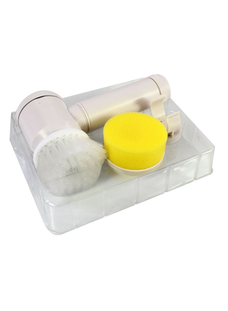 Magic Brush 5In1 electric magic cleaning brush white/yellow - Image 3