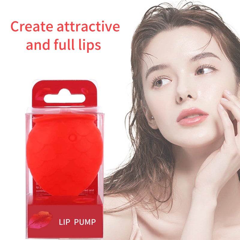 XPAPOV Lip Plumper Device Lip Filler Beauty Pump,Soft Material Pout Lips Enhancer Plumper Tool, Natural Pout Mouth Tool - Image 3