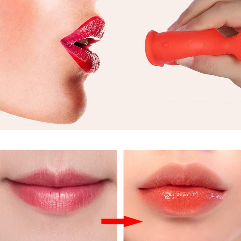 XPAPOV Lip Plumper Device Lip Filler Beauty Pump,Soft Material Pout Lips Enhancer Plumper Tool, Natural Pout Mouth Tool - Image 2
