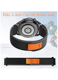 Generic Alpine Loop Bands Sport Nylon 20MM For Samsung Gear Sport/Samung Watch 4/Watch 5 /Watch 5 Pro /S2 classic/active 2 40mm 44mm/Amazfit GTS 3/ GTS 4/4 Mini/Bip 3/Pro/GTS 2 mini/GTS 2e/Bip U/U Pro  - Image 3