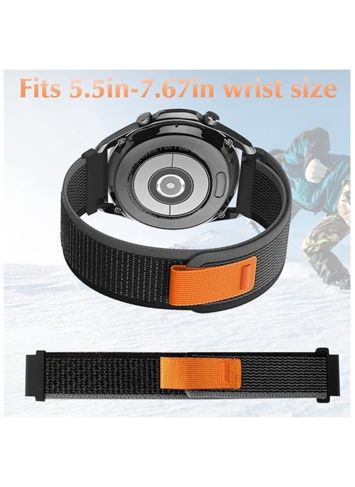 Generic Alpine Loop Bands Sport Nylon 20MM For Samsung Gear Sport/Samung Watch 4/Watch 5 /Watch 5 Pro /S2 classic/active 2 40mm 44mm/Amazfit GTS 3/ GTS 4/4 Mini/Bip 3/Pro/GTS 2 mini/GTS 2e/Bip U/U Pro  - Image 3