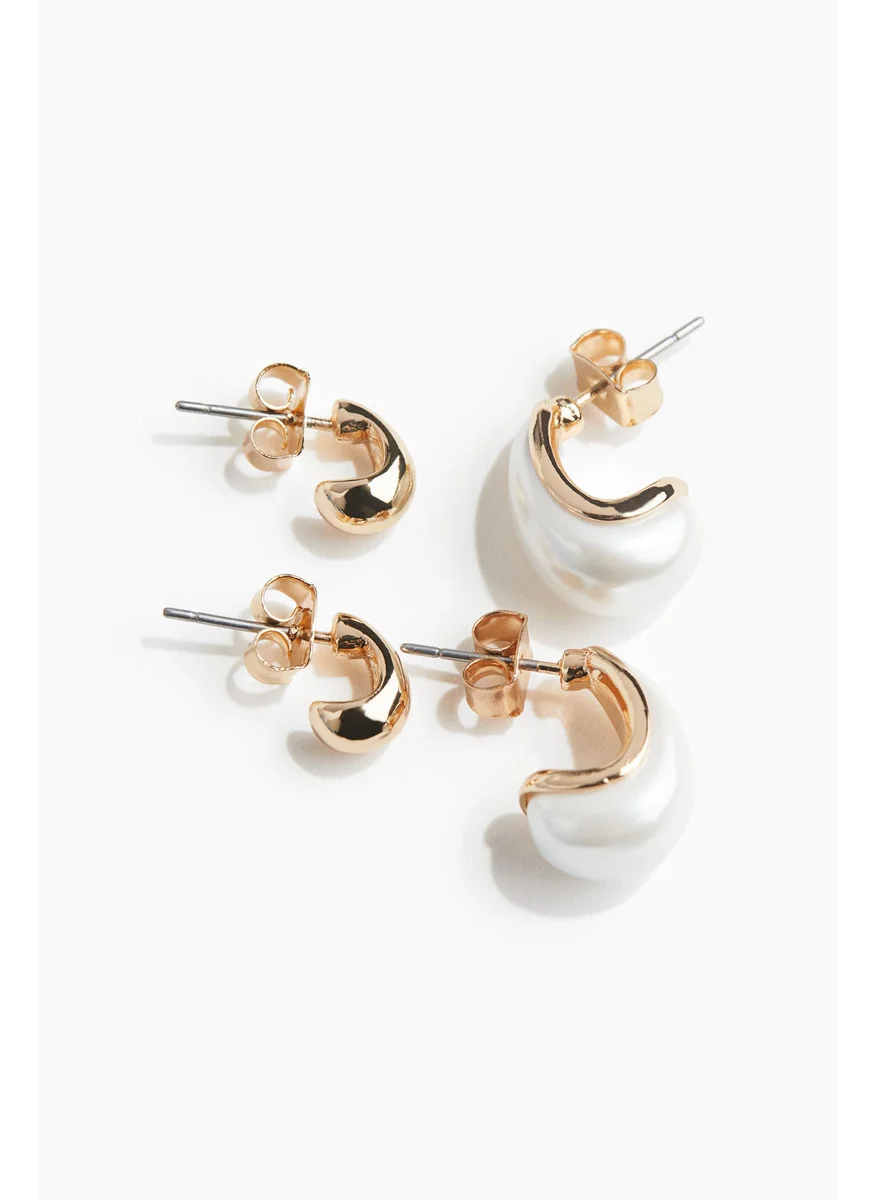 H&M 2 Pairs Earrings