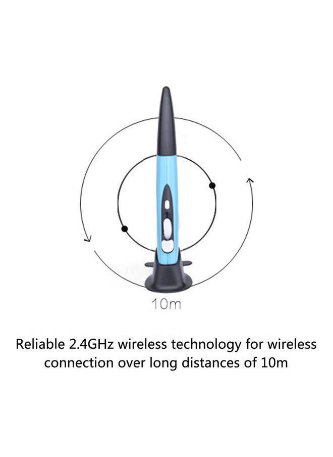 نيبمينينت ماوس ضوئي لاسلكي على شكل قلم بمنفذ USB أزرق  - Image 3