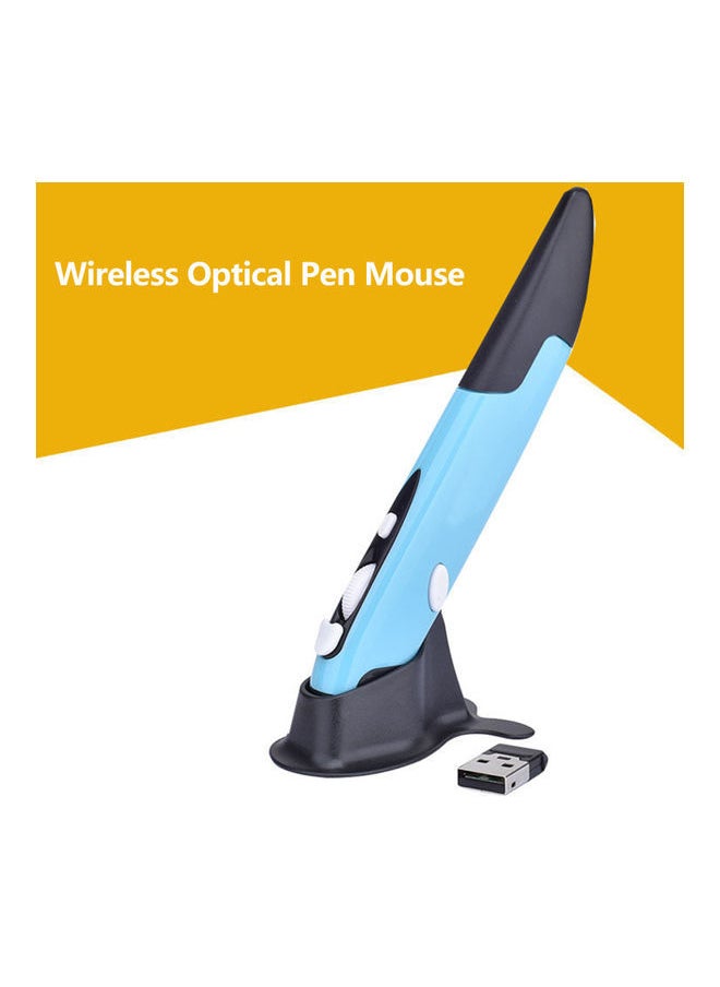 نيبمينينت ماوس ضوئي لاسلكي على شكل قلم بمنفذ USB أزرق  - Image 4