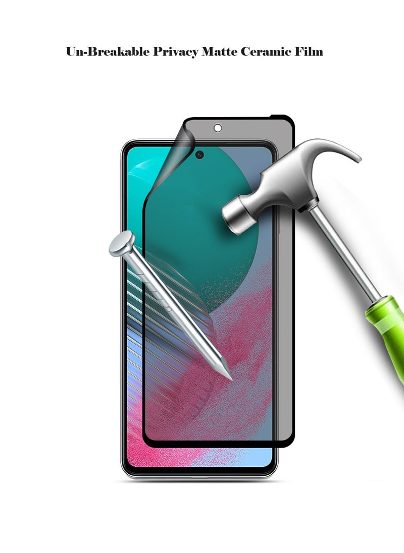 Techie - Techie Full Cover Explosion-Proof Matte Ceramic Privacy Film Screen Protector for Samsung Galaxy M54 - Image 1