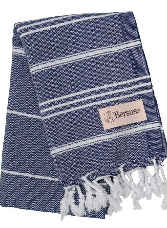 Bersuse Anatolia Bathroom Hand Towels - Premium Cotton Hand Towel for Face - Absorbent, Soft, Lightweight, Space-Saving, Quick-Drying Decorative Turkish Hand Towels - Image 1