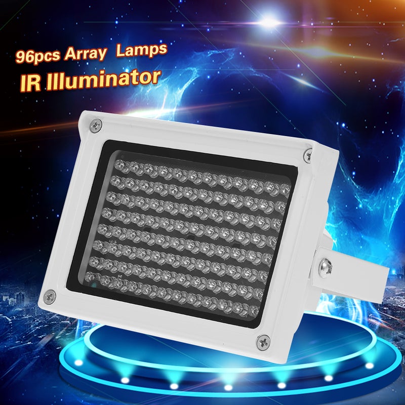96 LEDS IR Illuminator Array Infrared Lamps Night Vision Outdoor Waterproof For CCTV Security Camera - Image 2