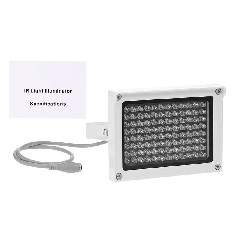 96 LEDS IR Illuminator Array Infrared Lamps Night Vision Outdoor Waterproof For CCTV Security Camera - Image 5