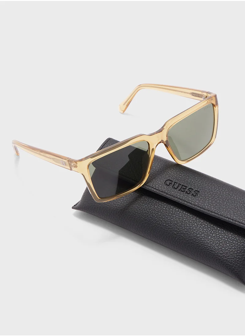 GUESS Uv Protected Oversized  Sunglasses