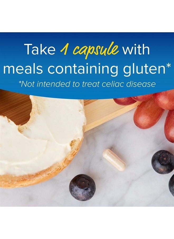 ENZYMEDICA - GlutenEase, Food Intolerance Digestive Aid, Defense Against Hidden Gluten Meals, 60 Capsules (FFP) - Image 1