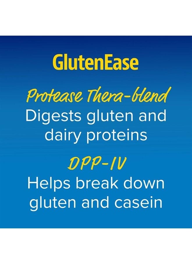 ENZYMEDICA - GlutenEase, Food Intolerance Digestive Aid, Defense Against Hidden Gluten Meals, 60 Capsules (FFP) - Image 1