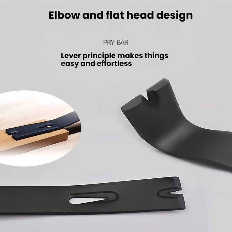 New Nail Puller Set B Multifunctional Pry Bar For Wooden Box Opening Wall Concrete Nail Removal Woodworking Demolition Tool Household Hand Tool Labor Saving Removal Tool For Construction And Decoration - Image 5