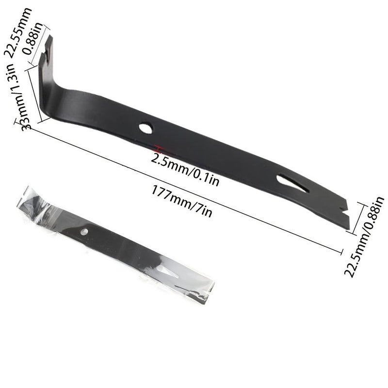 New Nail Puller Set B Multifunctional Pry Bar For Wooden Box Opening Wall Concrete Nail Removal Woodworking Demolition Tool Household Hand Tool Labor Saving Removal Tool For Construction And Decoration - Image 3
