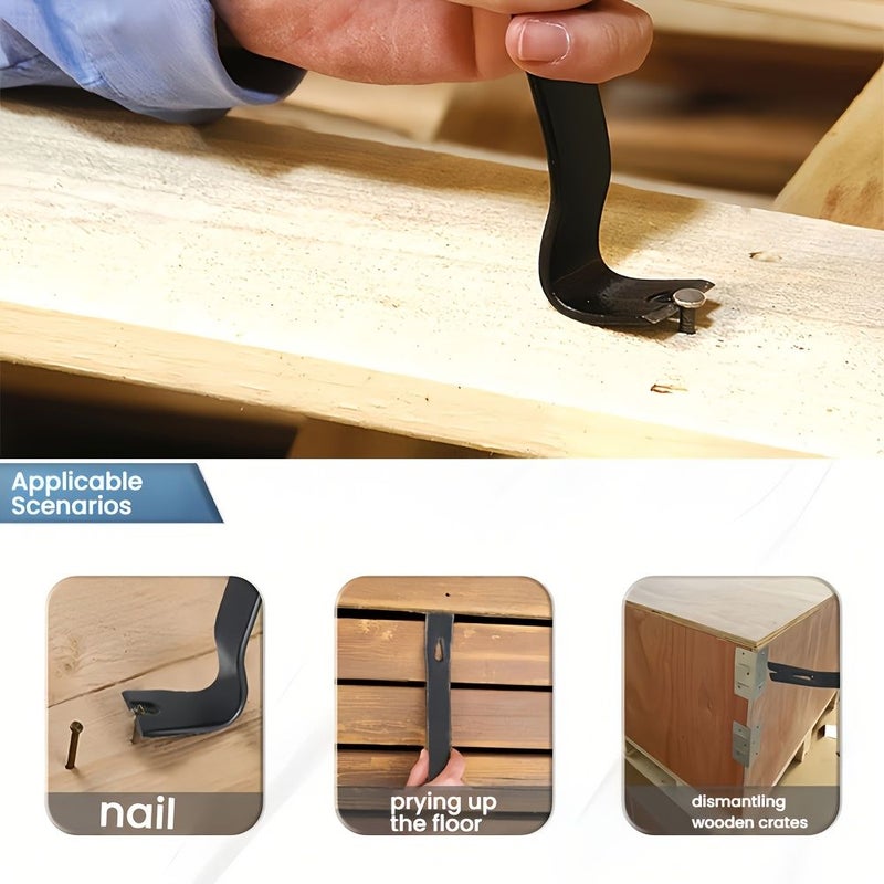 New Nail Puller Set B Multifunctional Pry Bar For Wooden Box Opening Wall Concrete Nail Removal Woodworking Demolition Tool Household Hand Tool Labor Saving Removal Tool For Construction And Decoration - Image 1
