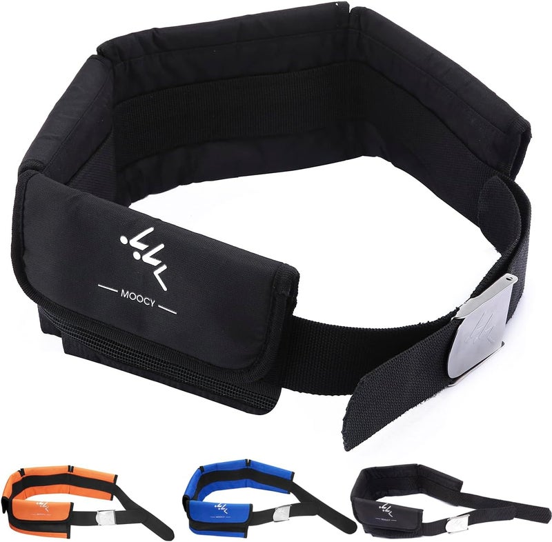 MOOCY 4 Neoprene Pocket Scuba Weight Belt，Spear Fishing Nylon-fit for Waist 32" to 52" - Quick-Release Buckle - Image 1