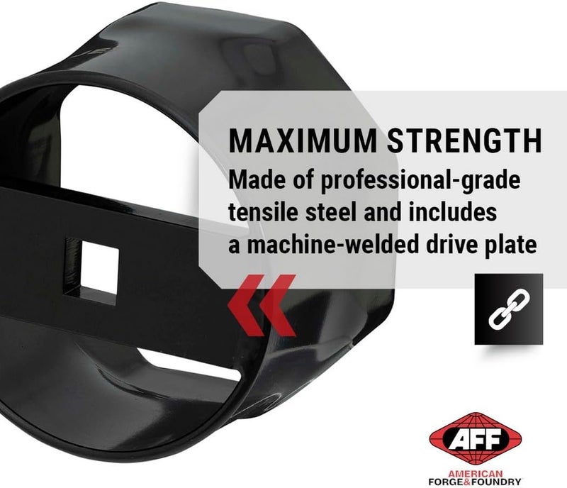 AFF 4-3/8" 8 Point Wheel Bearing Locknut Socket - Image 3