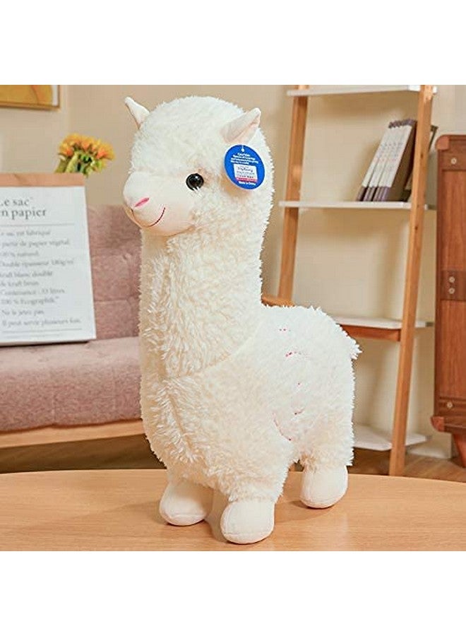 XIAOHONG 18" Llama Body Pillow, Giant Alpaca Plush Long Body, Hug Cuddly Alpaca Llamacorn Pillow, Christmas Birthday Gift - Image 1