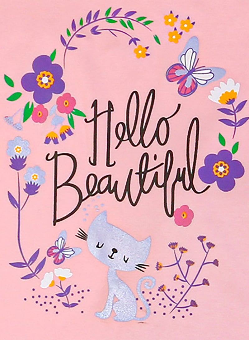 Zercon Summer Pajama Set for Girls - Summer Set for Girls - Image 2