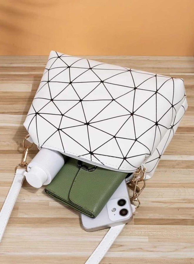 LIKE STYLE Latest Spider Printed Sling bag for women ladies girls adjustable and detachable strap | women's sling bag | PU rexine crossbody bag | hand purse (White) - Image 5