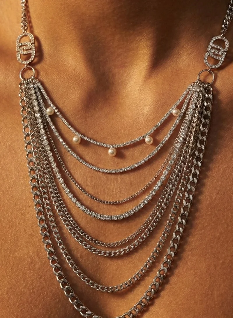 Liu Jo Liu Jo Luxe Silver Necklace