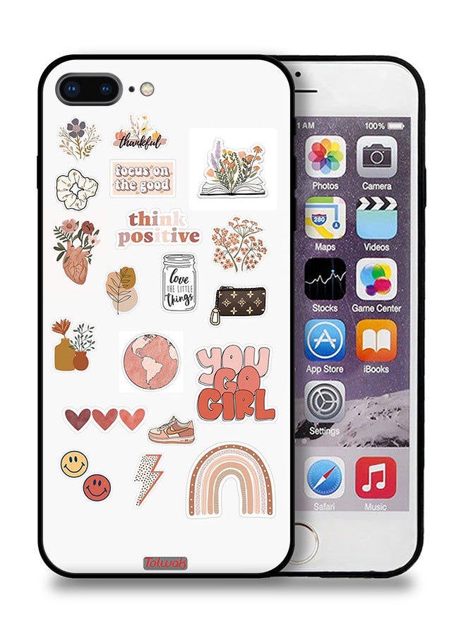 Tolwak - Apple iPhone 7 Plus Protective Case You Go Girl - Image 1