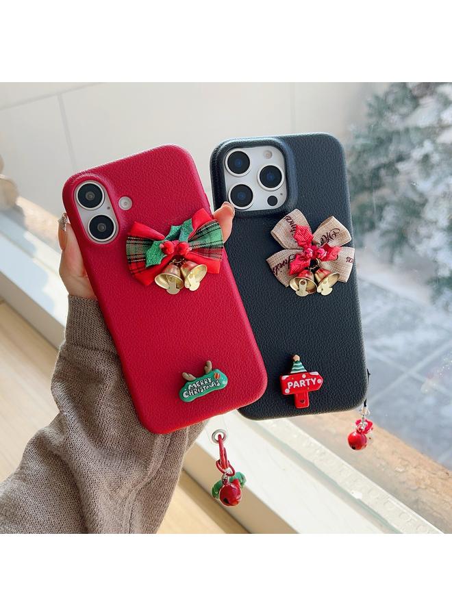 S-TOP Case For iPhone 13 Pro Max Christmas Bells TPU Hybrid PC Phone Case - Image 2