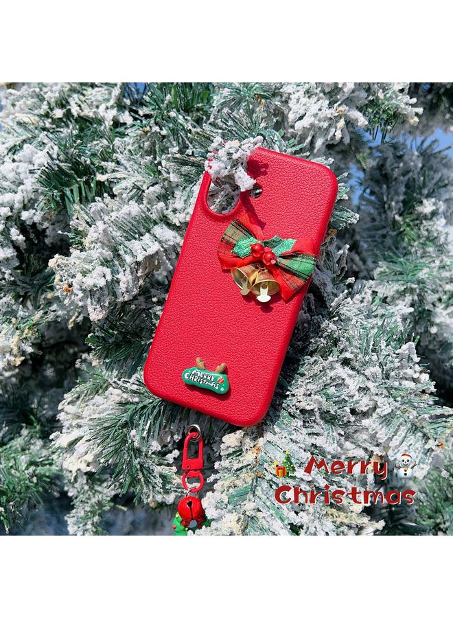 S-TOP Case For iPhone 13 Pro Max Christmas Bells TPU Hybrid PC Phone Case - Image 3
