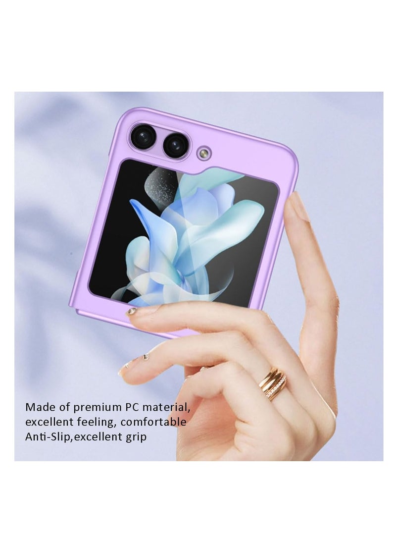 اووكاي سامسونج جالاكسي زد فليب 6 حالة الهاتف المحمول ، سليم الكمبيوتر ماتي ، مع عدم الانزلاق حماية كاملة ، تنطبق على سامسونج جالاكسي زد فليب 6 [ بدون حامي الشاشة الأمامية ] ( الغابات الخضراء ) - Image 3