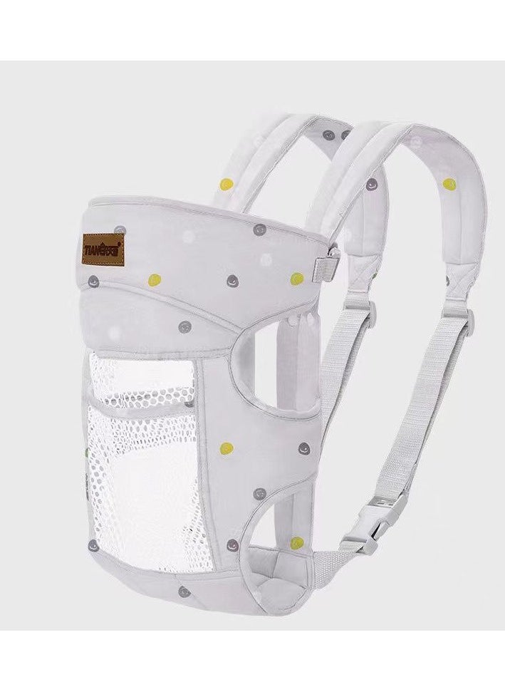 Generic - Baby Carrier With Hip Seat, Baby Carrier Newborn To Toddler, Detachable Baby Hip Seat Carrier For 7-66Lbs, All Seasons Baby Holder Carrier, All Position. - Image 1