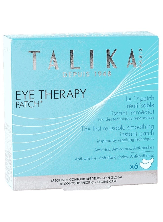 تاليكا لاصقات تاليكا لعلاج العين ومقاومة التعب والتجاعيد، عبوة إعادة تعبئة 6 أزواج - Image 1