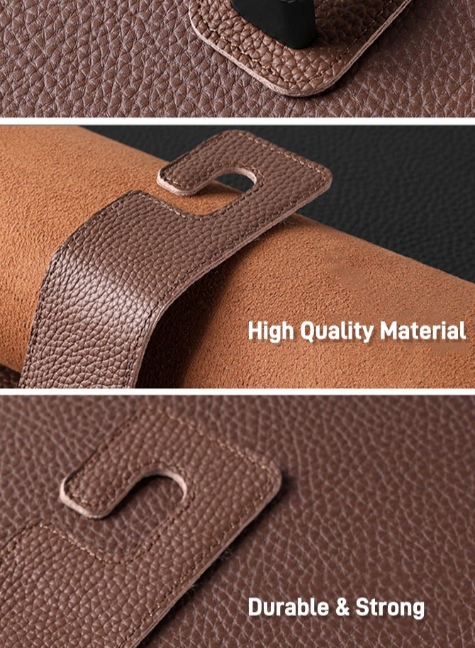 "طقم خطافات تعليق للمقاعد الخلفية تناسب جميع السيارات مكون من 4 قطع,خطافات رأس السيارة، خطاف منظم المقعد الجلدي للسيارة، حامل منظم للحقيبة والملابس والقبعة، 44 رطل من الفولاذ المقاوم للصدأ. (رمادي) - Image 3