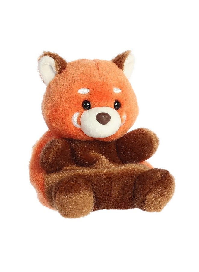 Aurora® Adorable Palm Pals™ Rei Red Panda™ Stuffed Animal - Pocket-Sized Play - Collectable Fun - Brown 5 Inches - Image 2