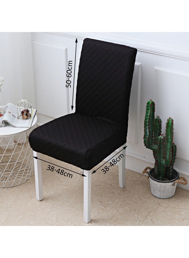 Stretchable Dining Chair Slipcover Universal Chair Seat Protector Cover  - Image 2