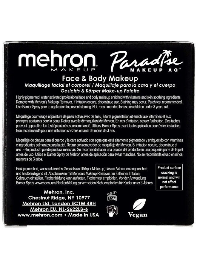 mehron Makeup Paradise Makeup AQ Pro Size | Perfect for Stage & Screen Performance, Face & Body Painting, Special FX, Beauty, Cosplay, and Halloween | Water Activated Face Paint & Body Paint 1.4 oz (4 - Image 4