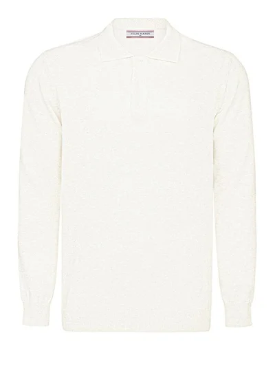 FELIX HARDY Pullover with Polo Collar